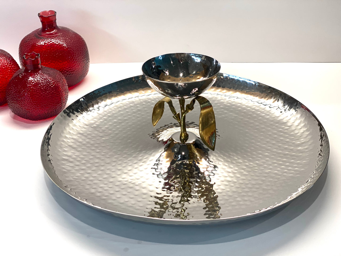 Chip/Veggie & Dip Gold Leaf