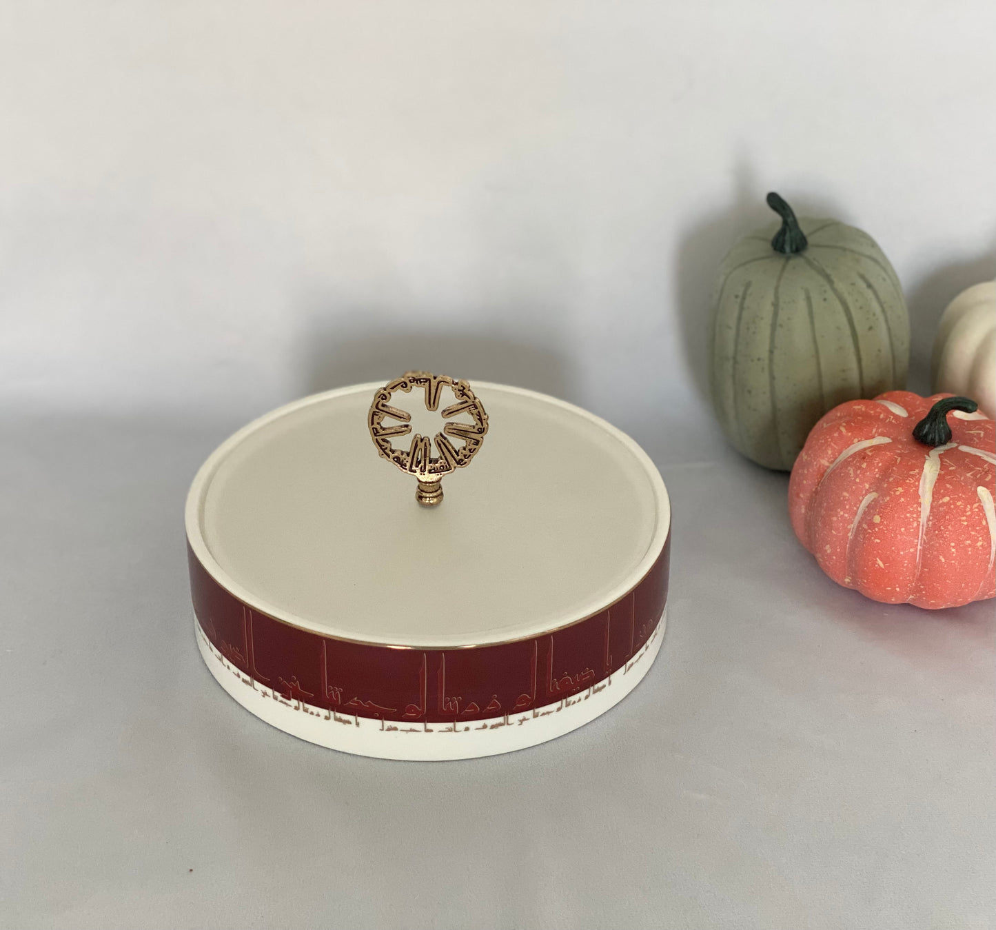 Candy Dish w/Lid Rd