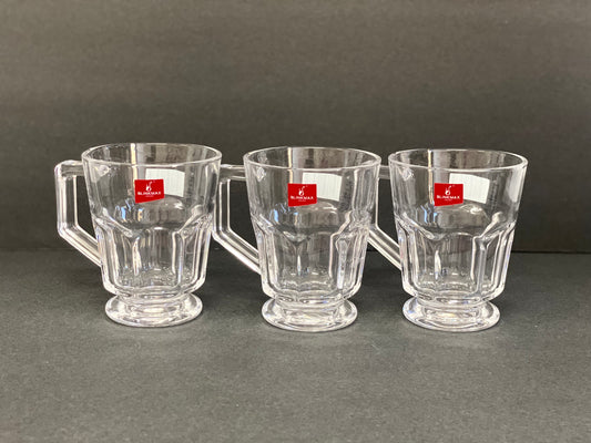 Glass Tea Mugs Set of 6