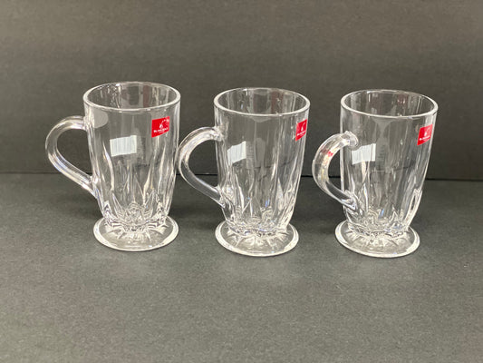 Glass Tea Mugs Set of 6