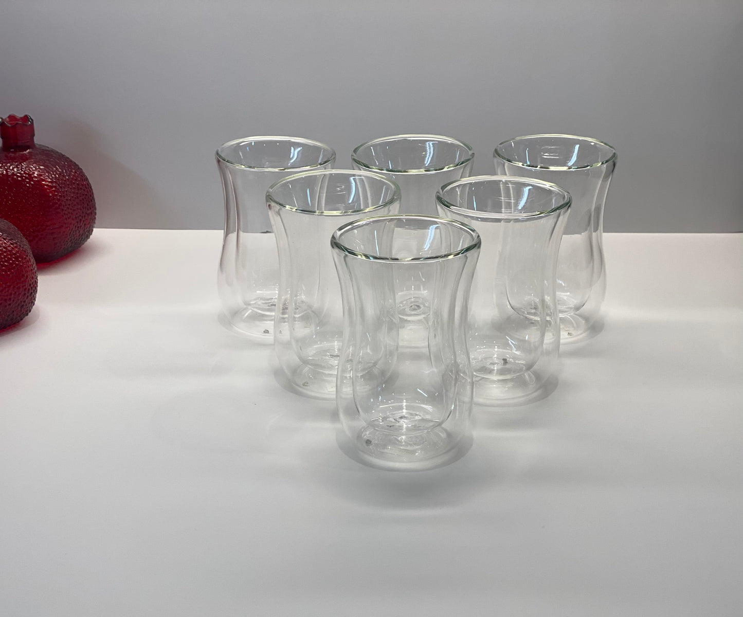 6pc Double Wall Glass Set