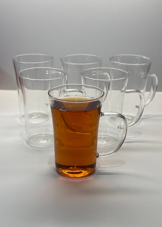 6pc Glass Cups