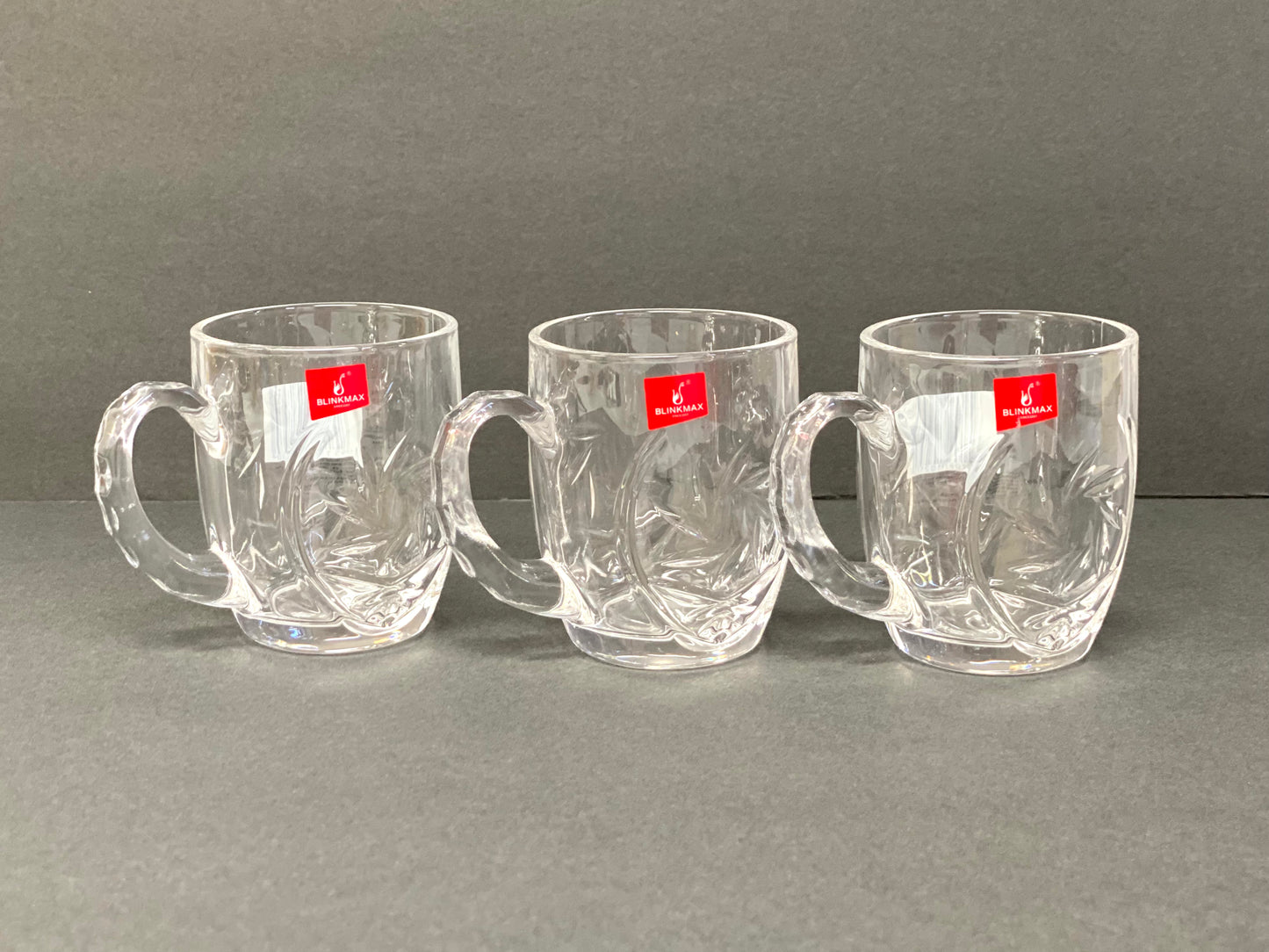 Glass Tea Mugs Set of 6