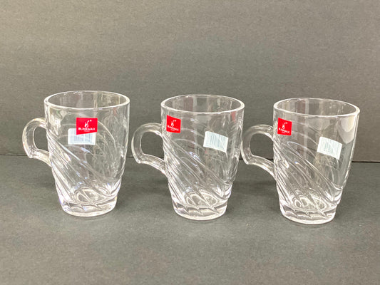 Glass Tea Cups Set of 6