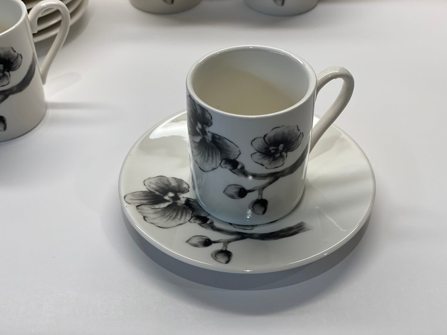 Coffee/Espresso Cups Grey Orchid