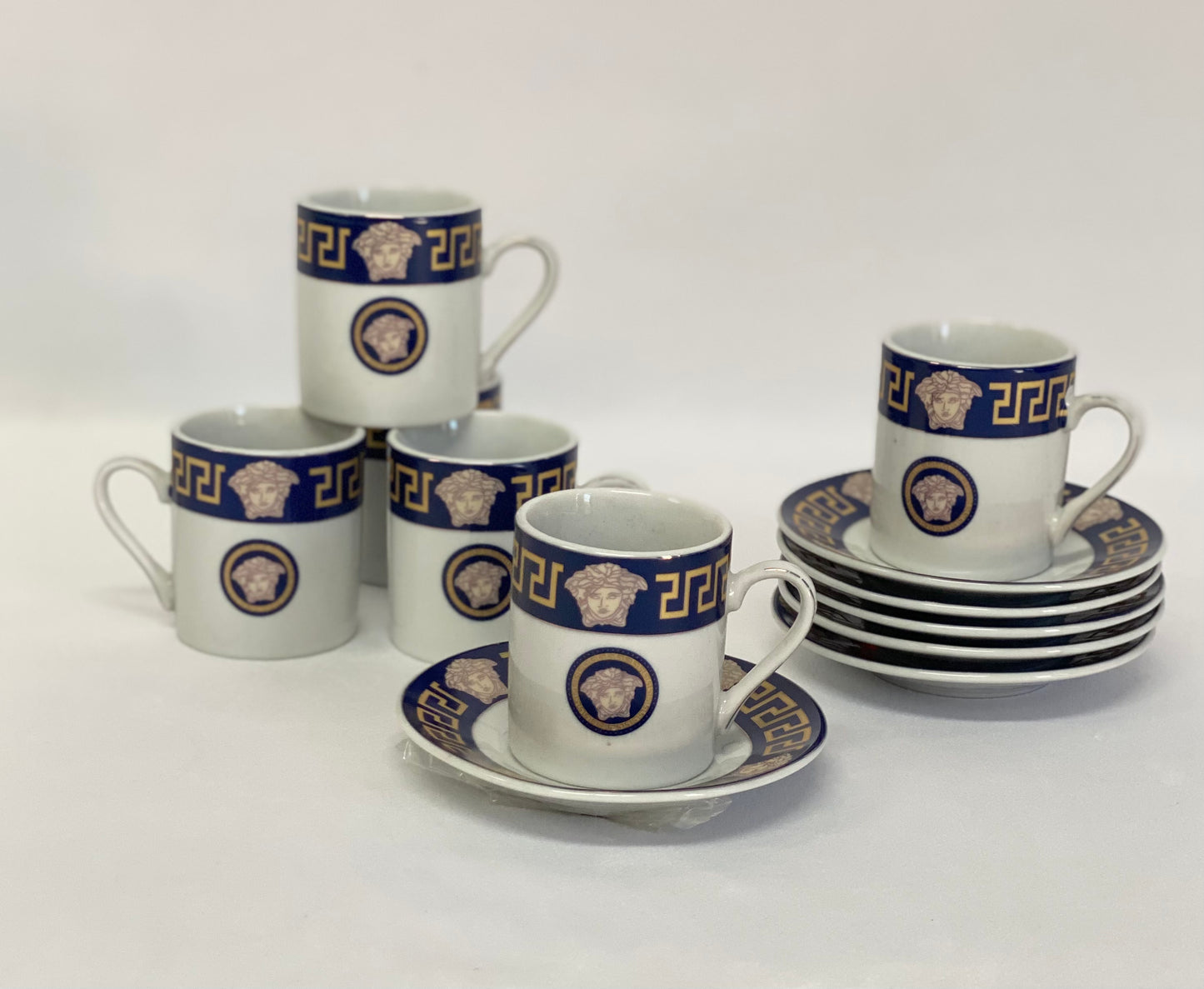 Coffee/Espresso Cups Blue Medusa